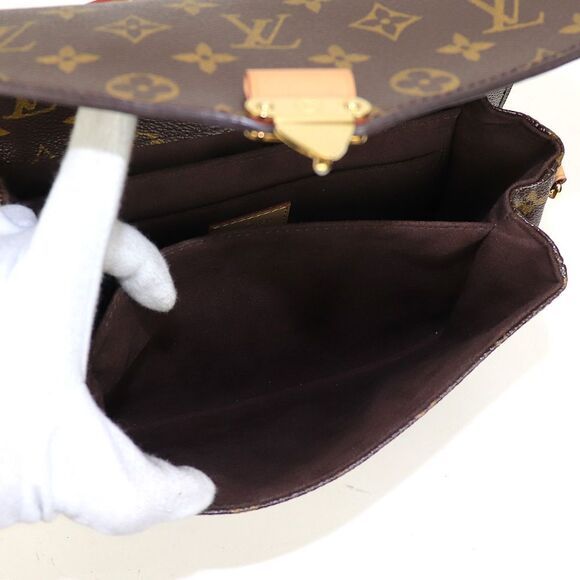 Louis Vuitton Pochette Metis MM Monogram Shoulder Bag - Picture 9 of 12